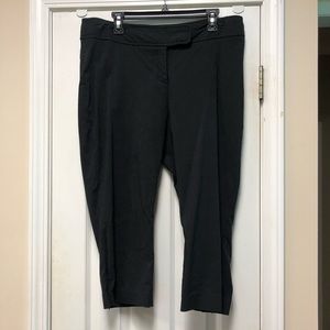 Rafaella black capris. Size 14